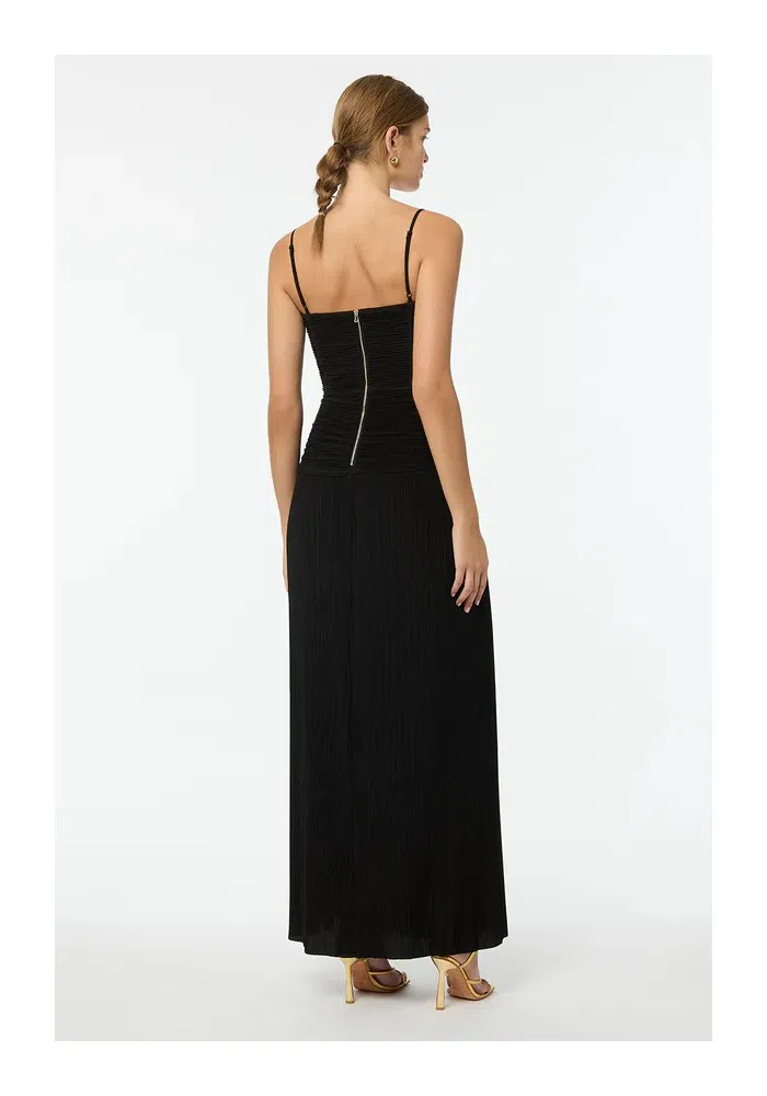 bassike linen dress Asymmetric Sleeve Longline Dress – BASSIKE
