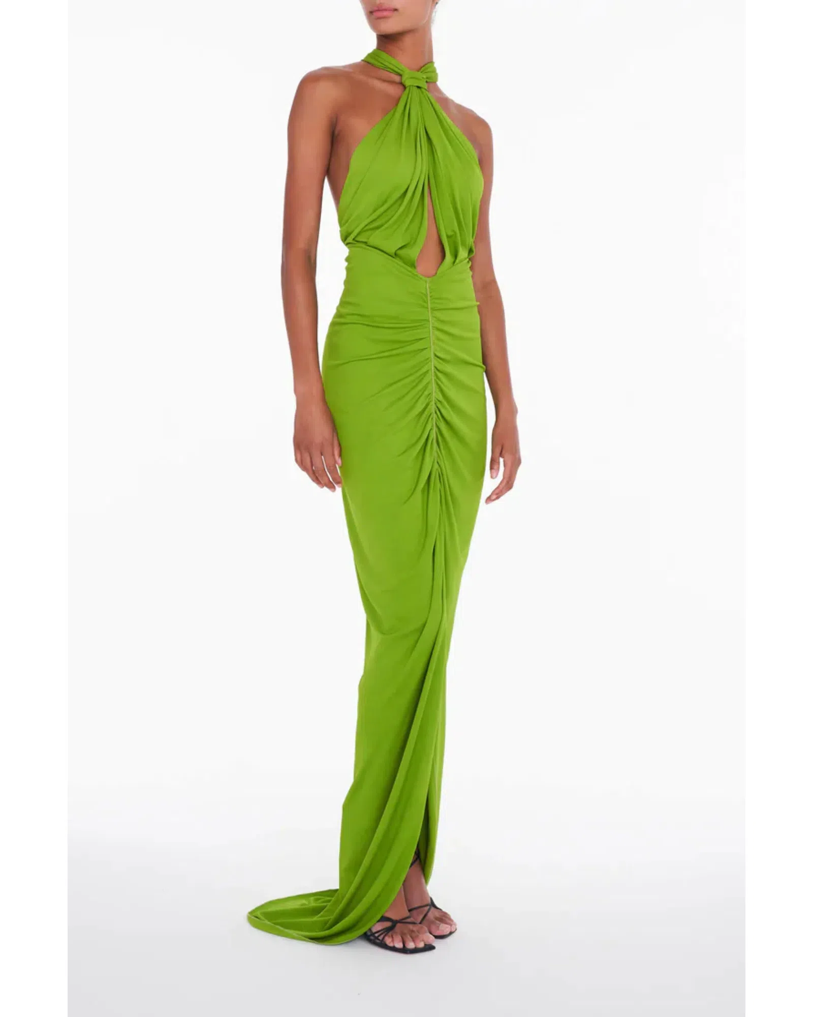 green dress what color nails Rat & Boa Narcissa Dress – Borrowed From main image 1