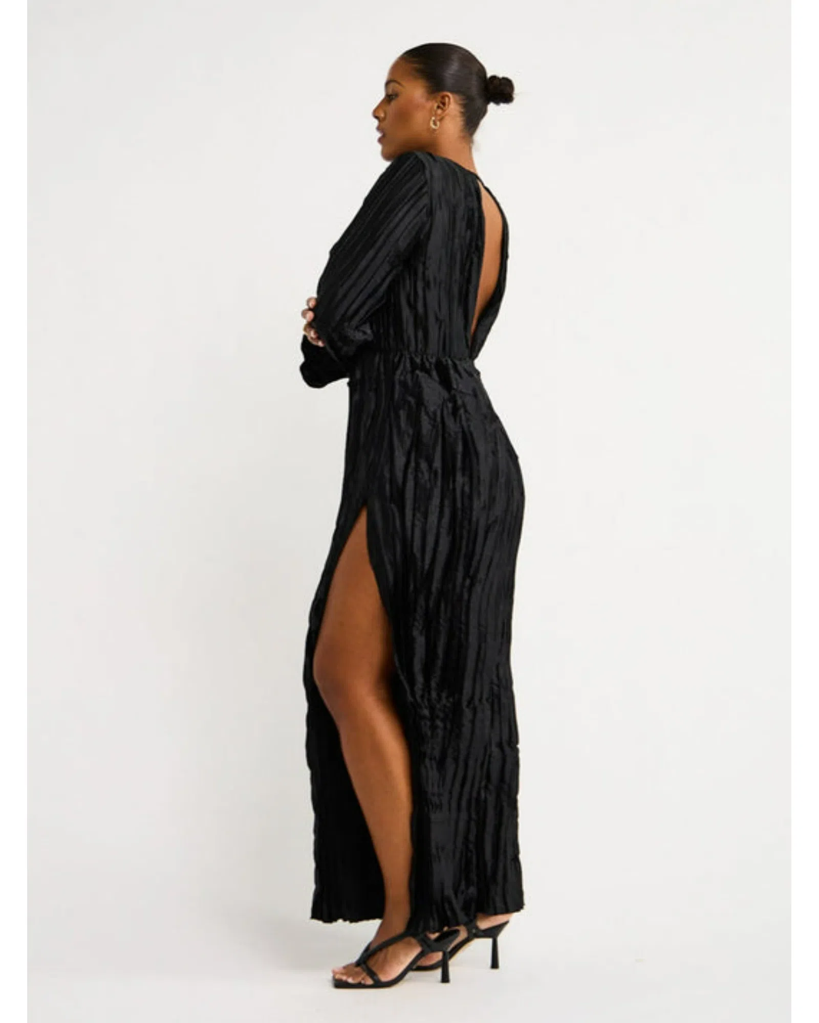 L'idée Costes Maxi Dress Black Size AU 12 The Volte