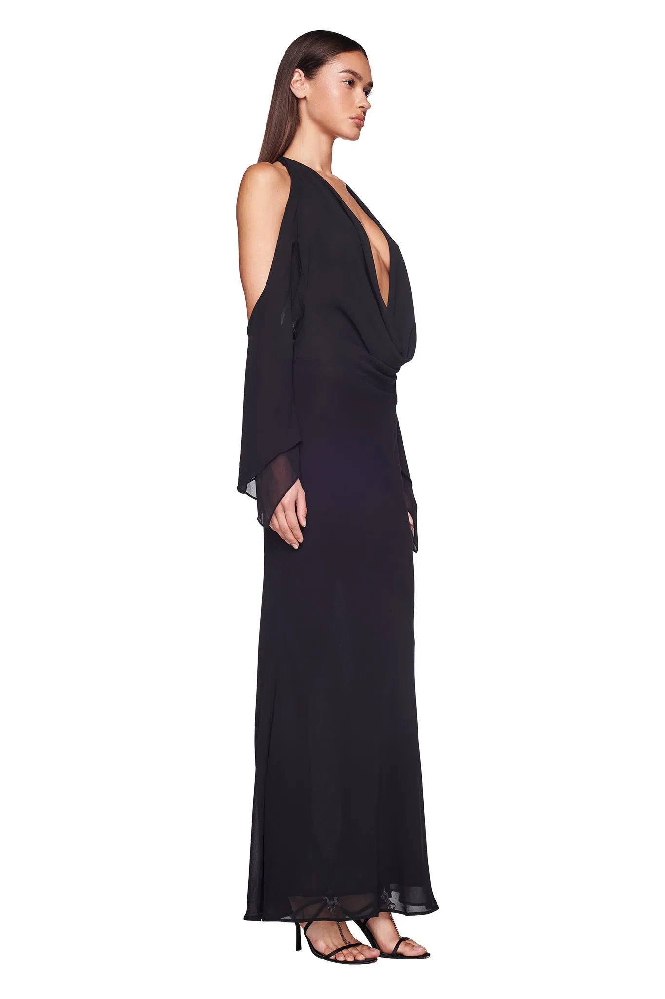 I.AM.GIA Rosanna Maxi Dress in Black Size 8 | The Volte