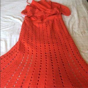 Alice McCall Crochet Dress - Red | The Volte