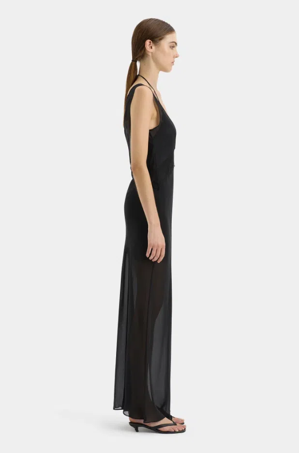 Sir the Label Avellino Lace Layered Dress Black Size 0 / AU 6 | The Volte