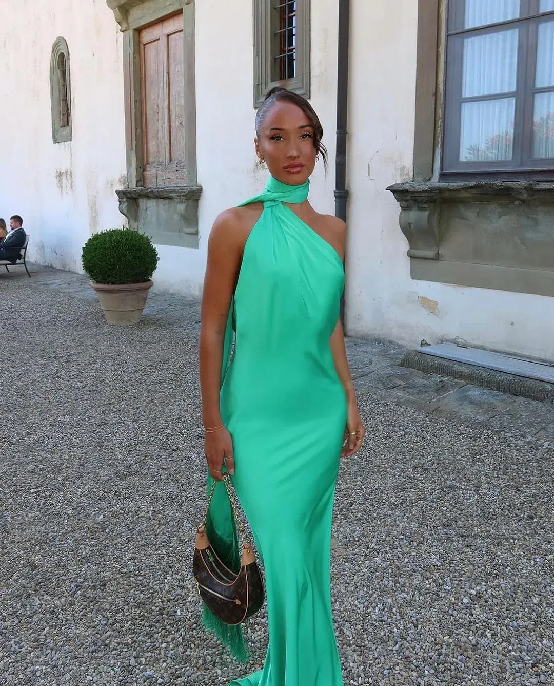 rat and boa green dress Rat & Boa Giovana Maxi Dress - Green