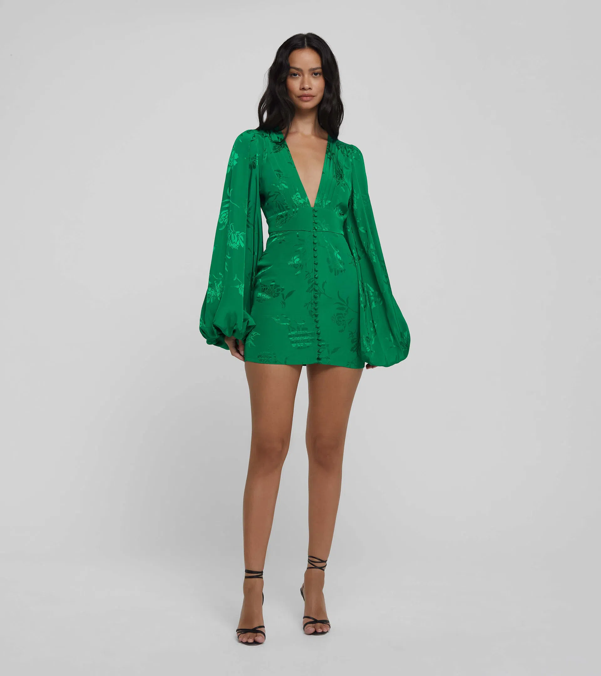 rat and boa isabella dress green Rat and Boa Isabella Dress | Green Isabella Dress main image 0