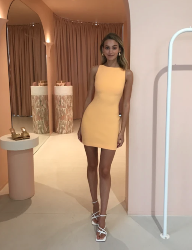 bec and bridge raphaela mini dress melon Bec & Bridge Raphaela Mini Dress Melon Size 8