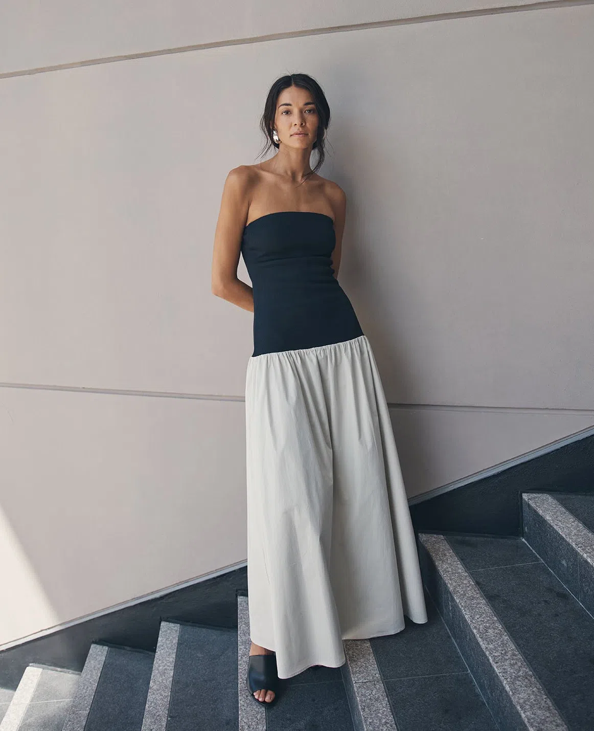Anna Quan Amyra Dress Dove Cotton Size 8 | The Volte