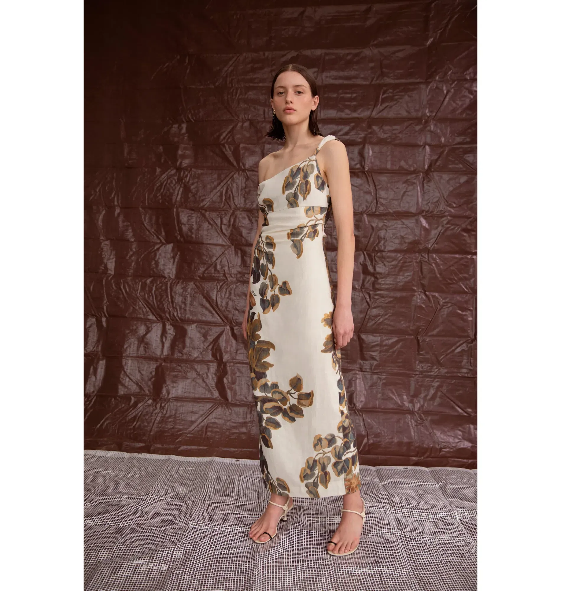sir evalita twist midi dress Hire Sir the Label Avery V Neck Maxi Dress Size 10  lonedresshire