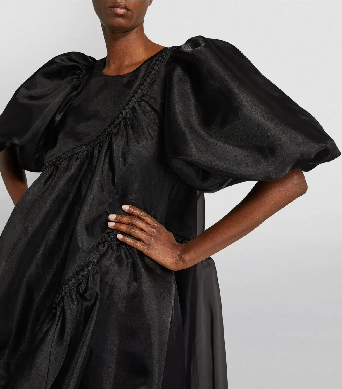 knee length dresses for ladies AJE Riviera Braided Midi