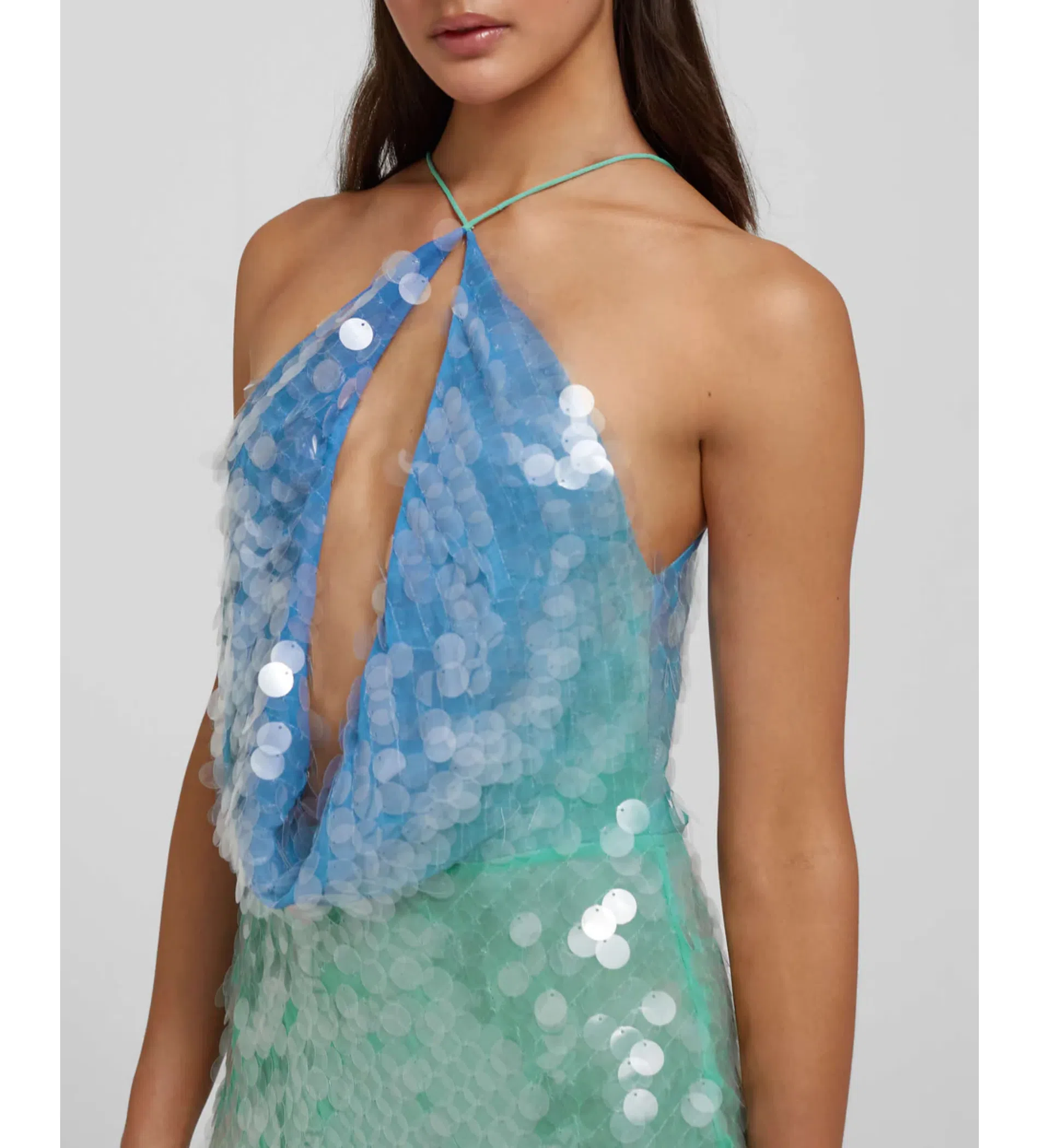 Rat Boa Kiki Dress in Ombre Sequin Size XS AU The Volte