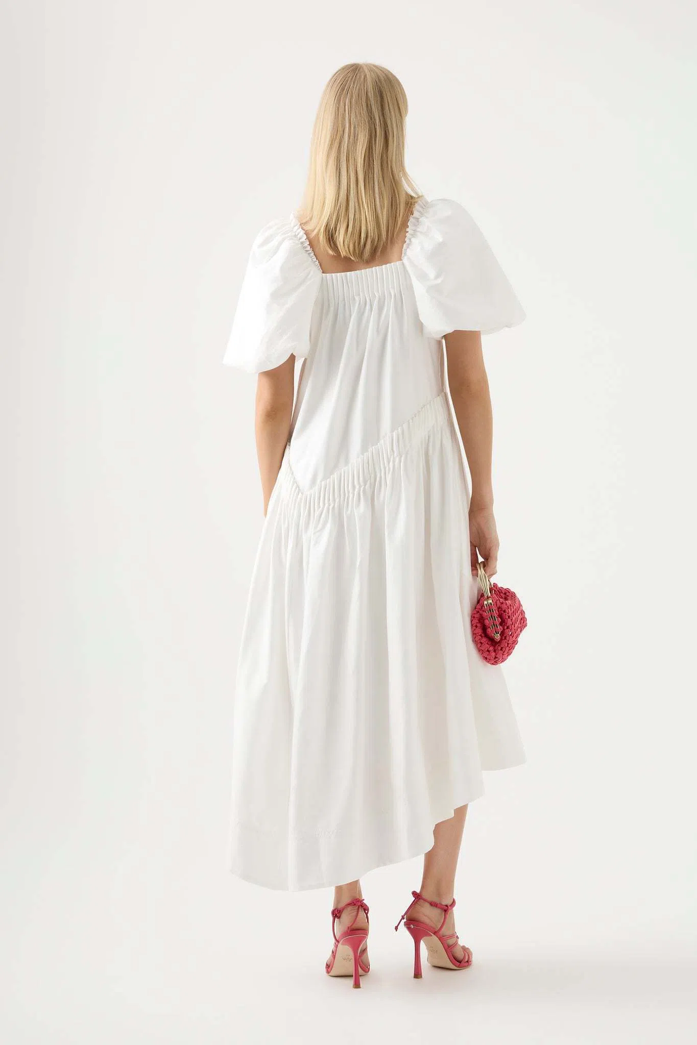 knee length dresses for ladies Anthea Mini Smock Dress | Blue Hydrangea main image 1
