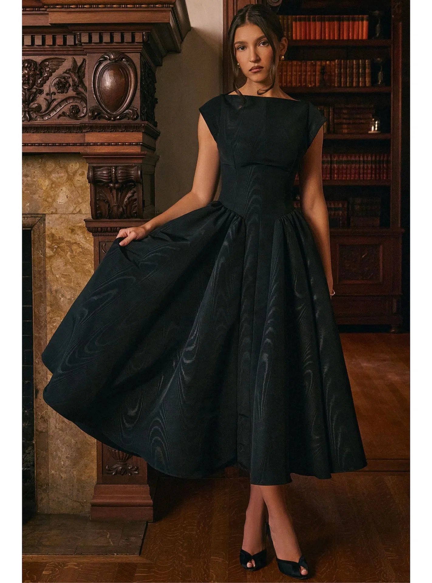 short black party dresses A-Line Black Sequin Feather Short Party Dress Black / 14