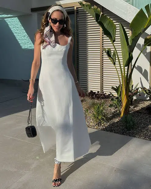 sun dress a line Zeagoo Midi A Line Dress Short Sleeve Casual Flowy T main image 1
