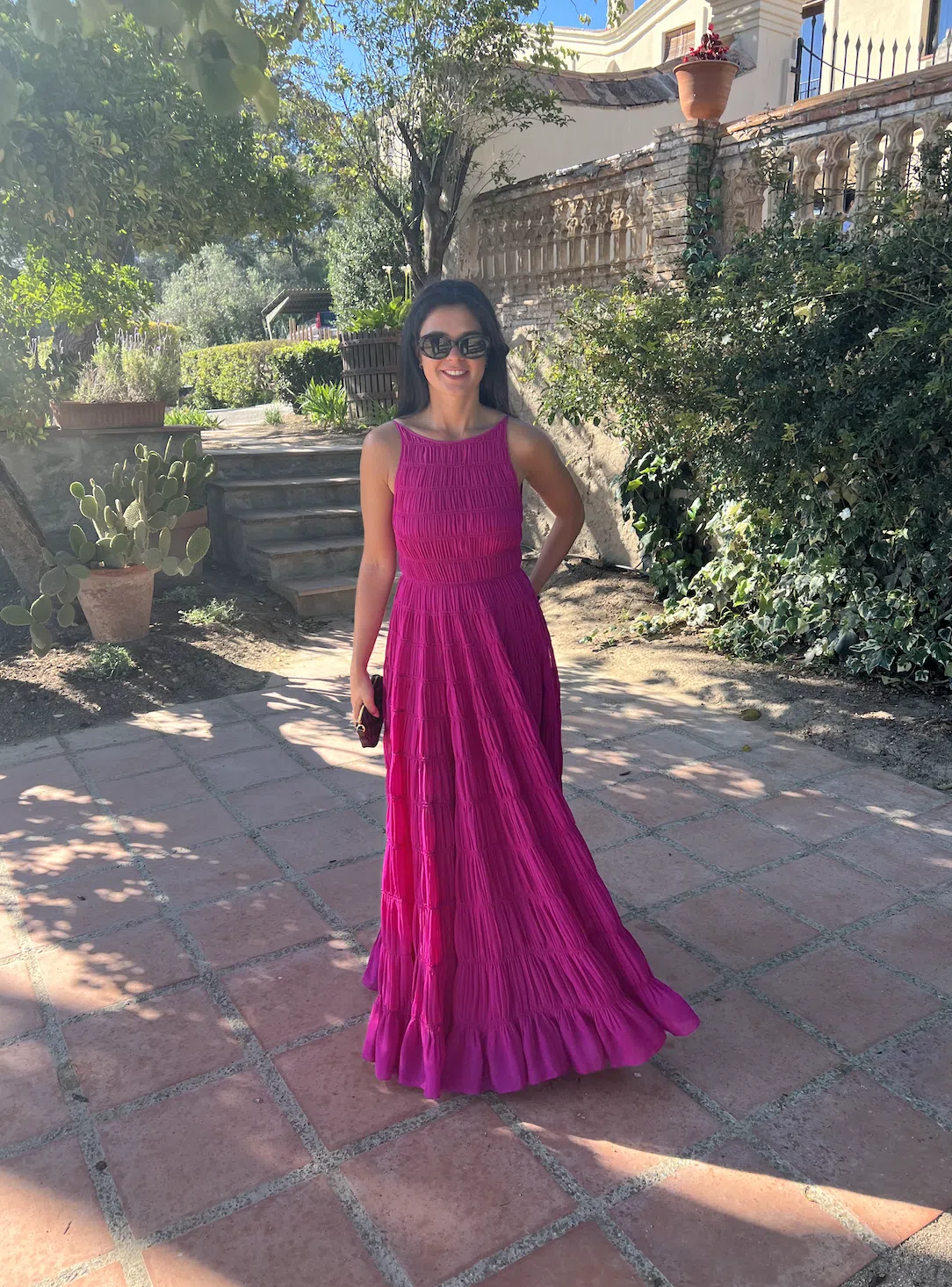 fitted lace wedding dress Behold Maxi Dress | Pink Boldly Blooming