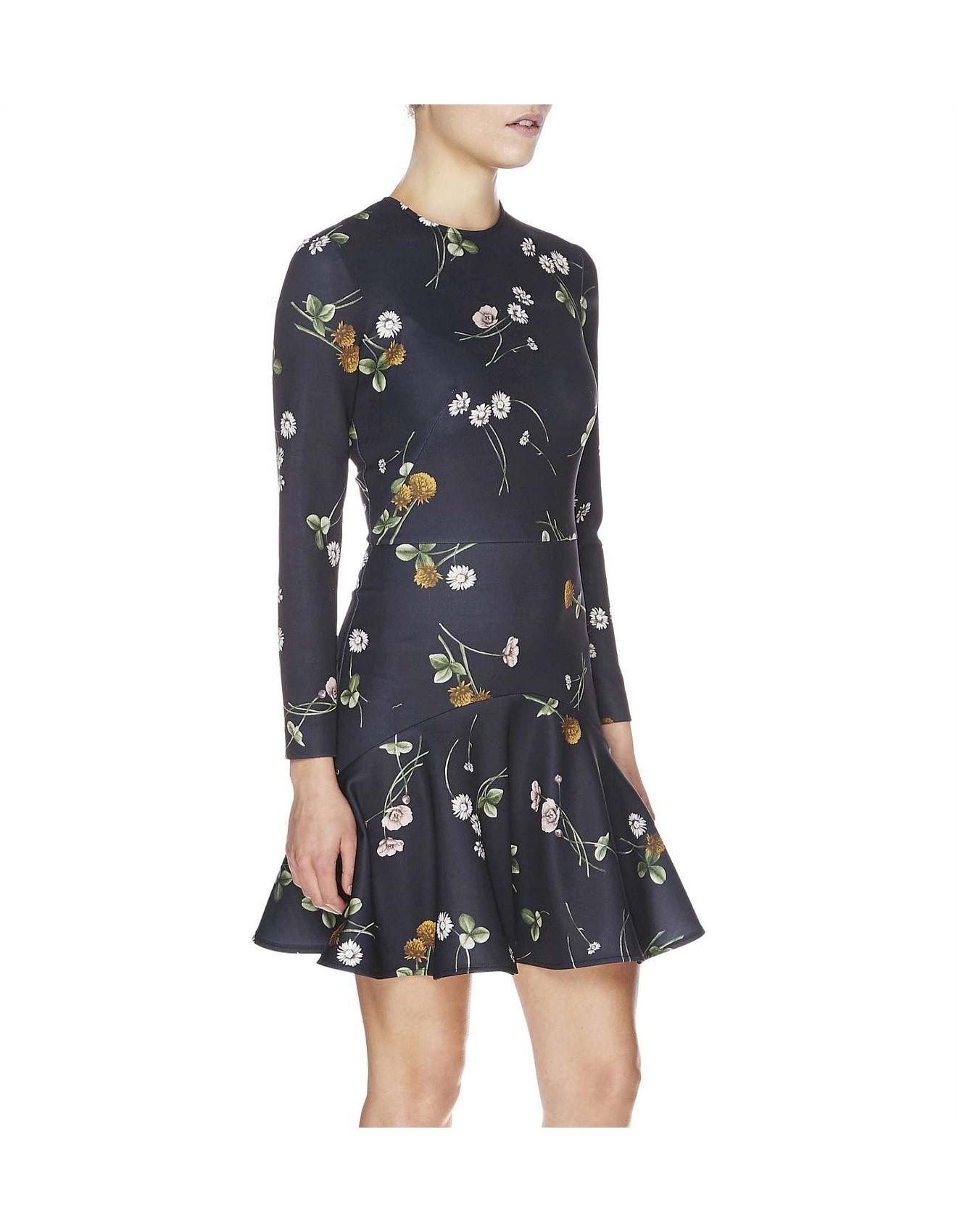 tiger print midi dress Petal and Pup Women's Ayana Midi Dress