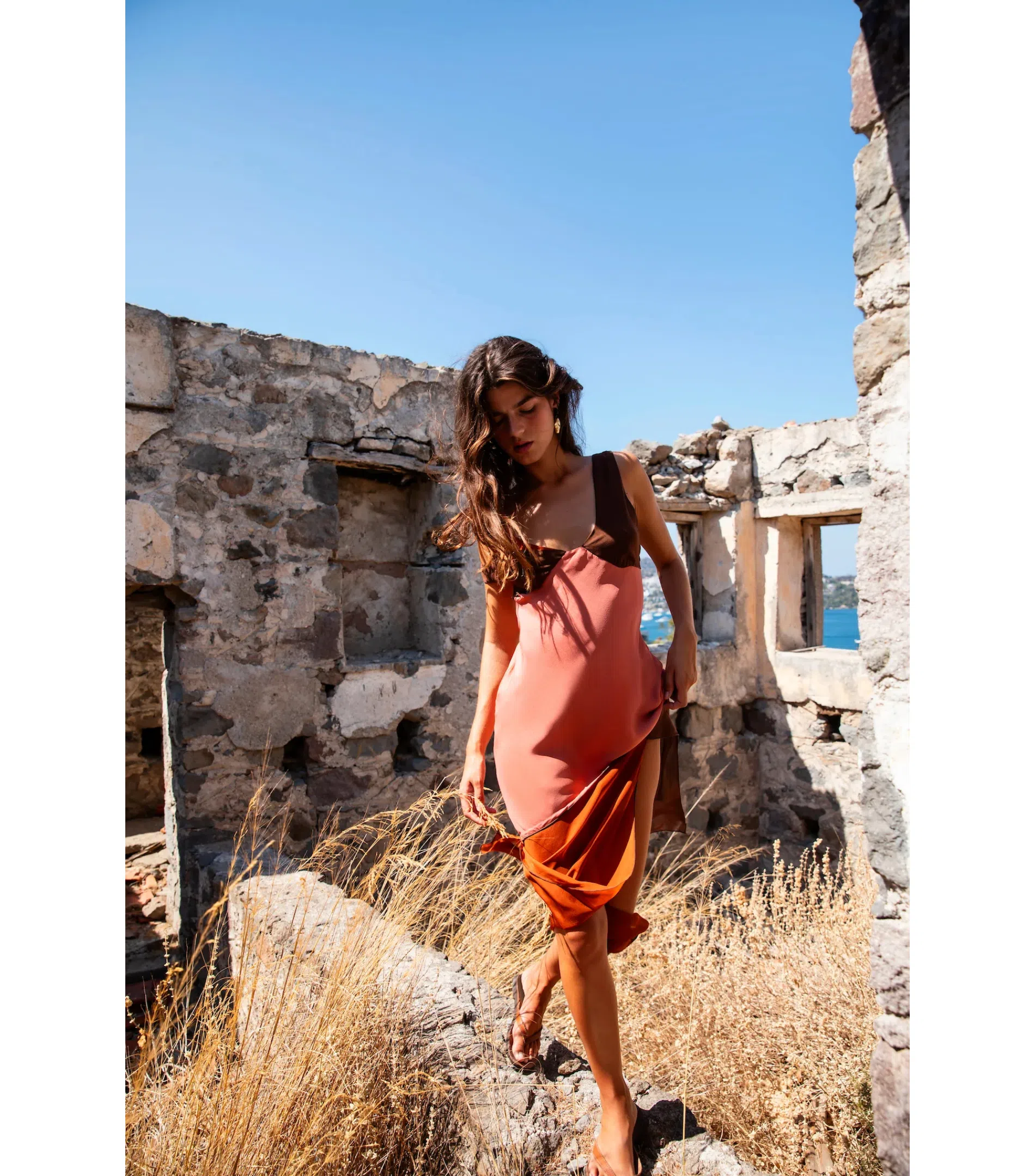 slim fit dress slacks Olympia Gown – TENN