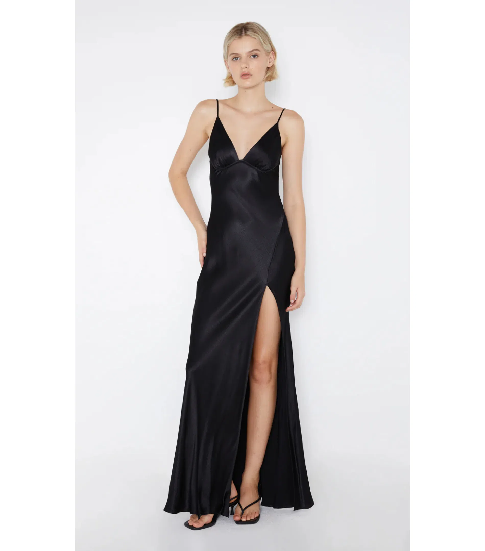 Aje Monica Chainlink Midi Dress Black Size 8 | The Volte