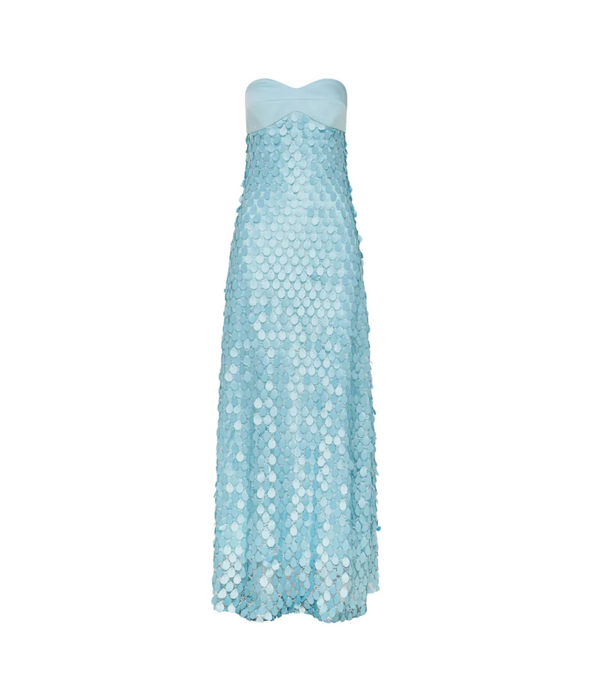 christopher esber triquetra dress blue Christopher Esber Triquetra Contoured Tank Dress HIRE  Only Designer Hire