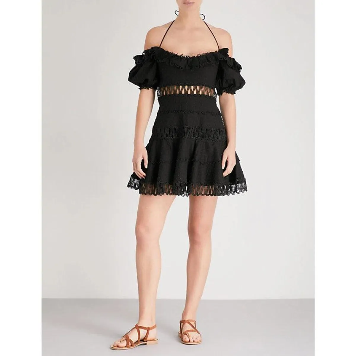 zimmermann melody off shoulder dress black zimmermann melody off shoulder dress black Zimmermann // Silk Draped Off  Shoulder Dress  VSP Consignment