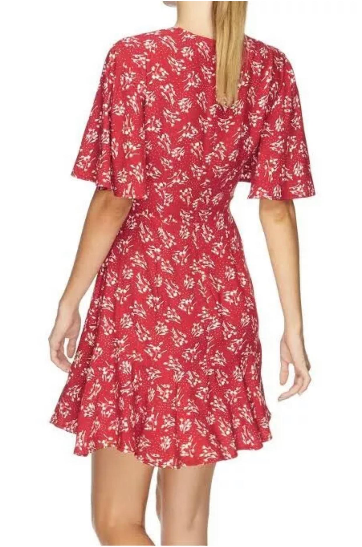 Lover the Label Mimosa Mini Dress Red Size 12 | The Volte
