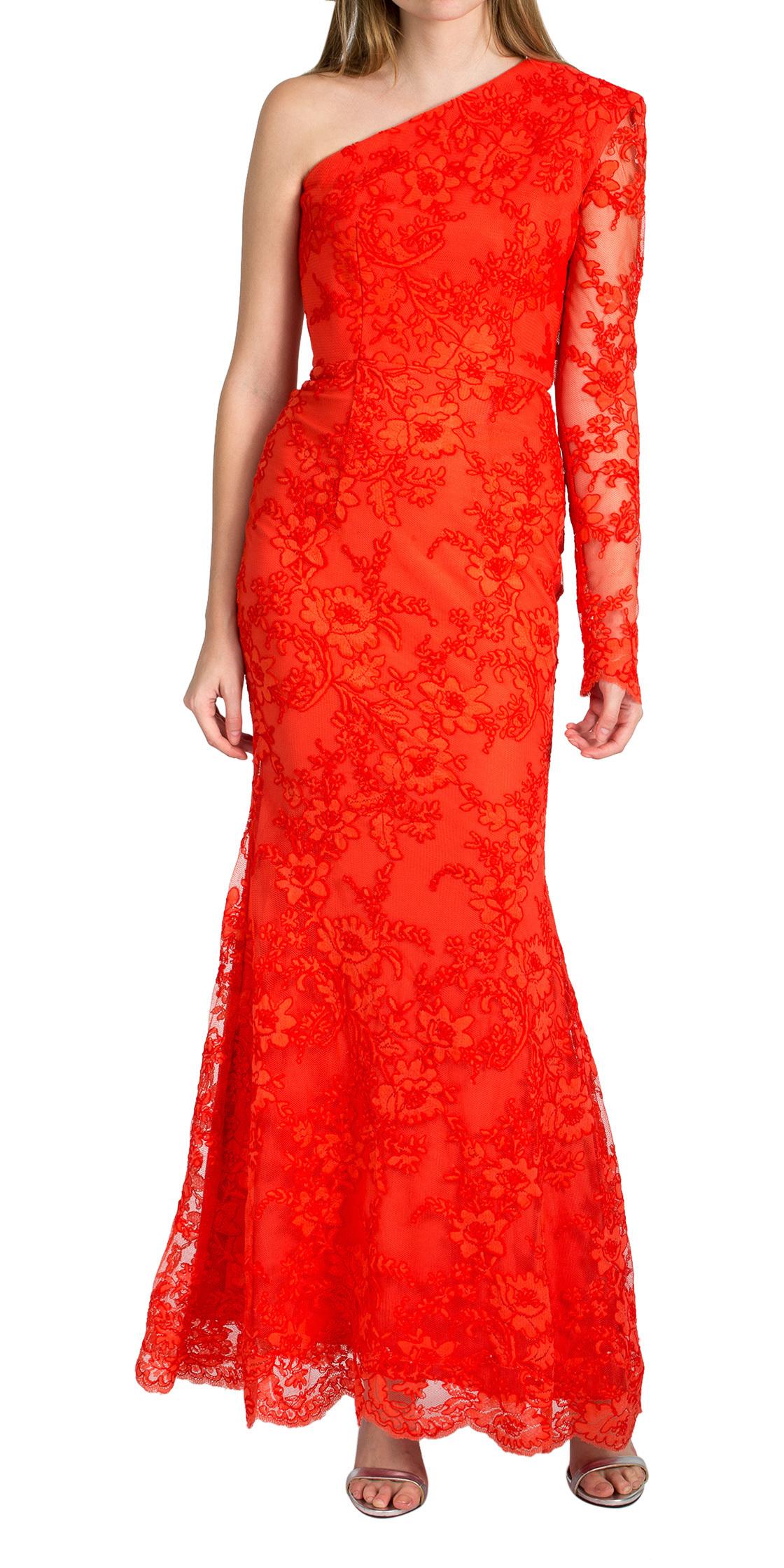 alex perry one shoulder dress