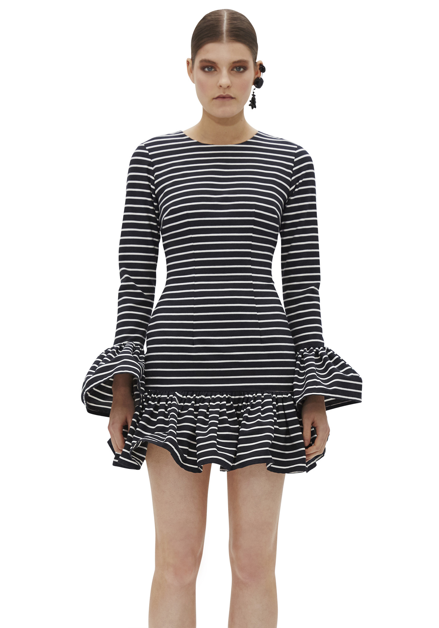 knee length dresses for ladies Alison Indigo Linen Shirt Dress – Elizabeth Little