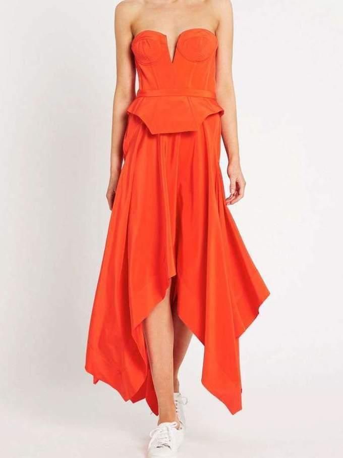 open lace back dress Aanya Dress