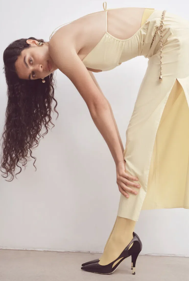 Sir the Lable Magnolia Beaded Midi Dress - Size 0 | The Volte Sir the Lable Magnolia Beaded Midi Dress - Size 0 | The Volte