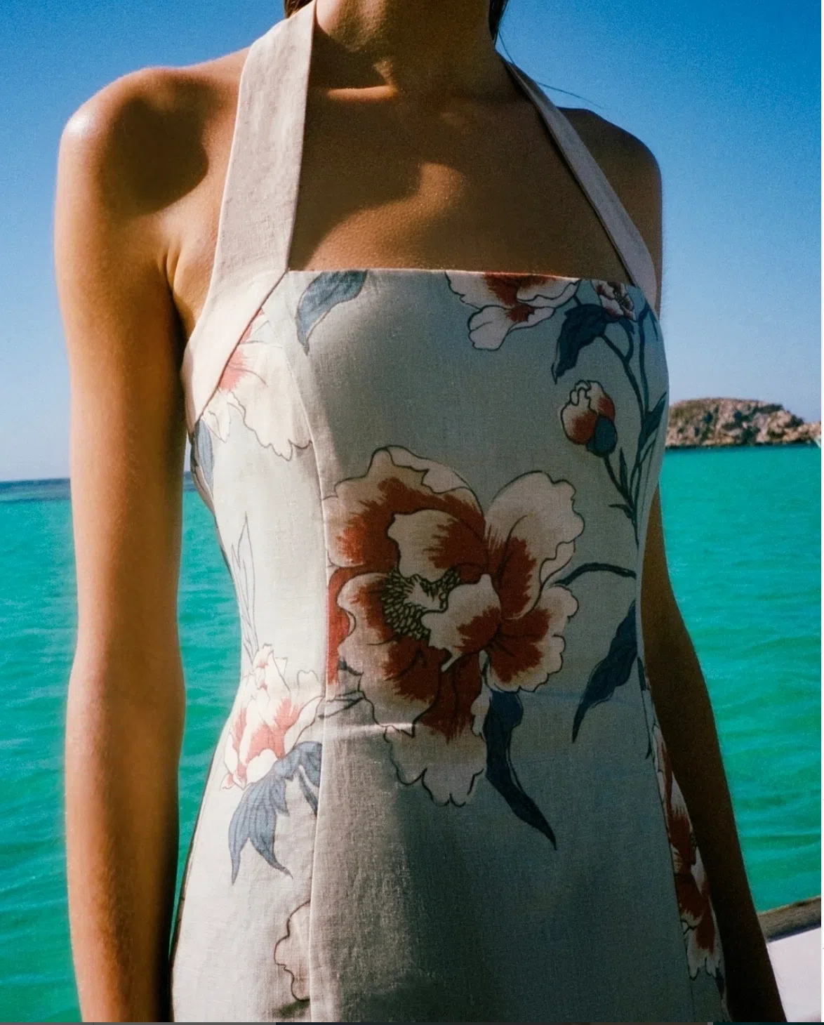 halter style mother of the groom dresses M1069 main image 0