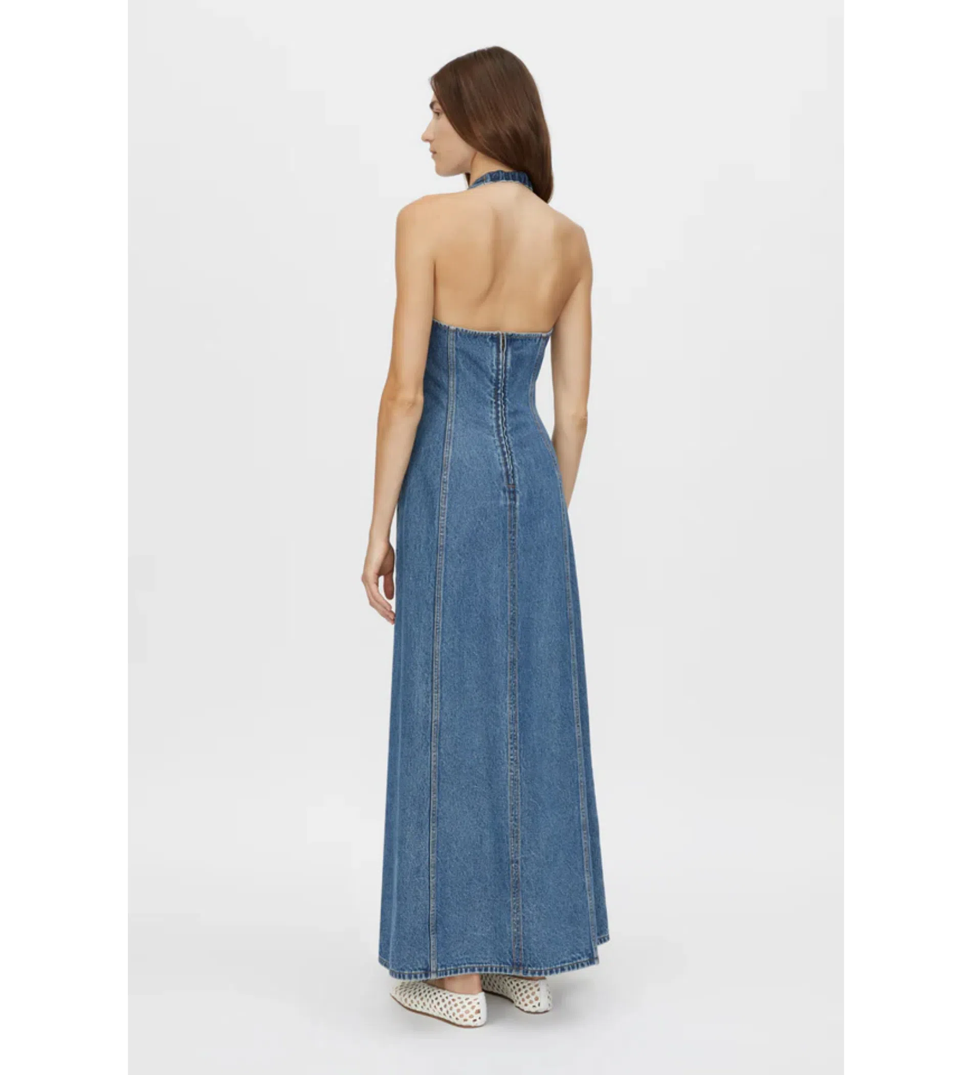Camilla and Marc Cascadia Denim Dress in Classic Blue Size 6 | The Volte Camilla and Marc Cascadia Denim Dress in Classic Blue Size 6 | The Volte