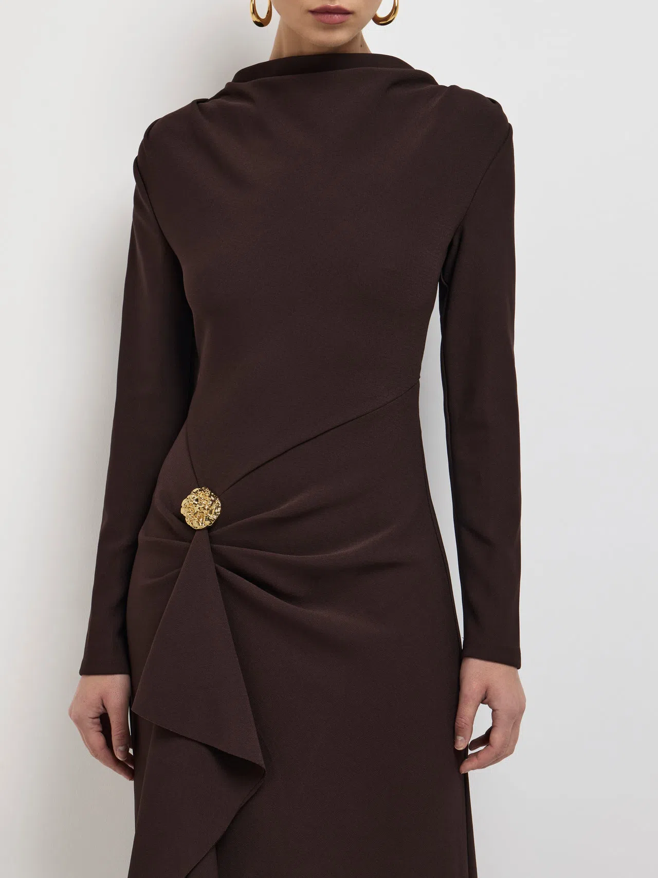 Sheike Alicia Maxi Dress in Brown Size 8 | The Volte Sheike Alicia Maxi Dress in Brown Size 8 | The Volte