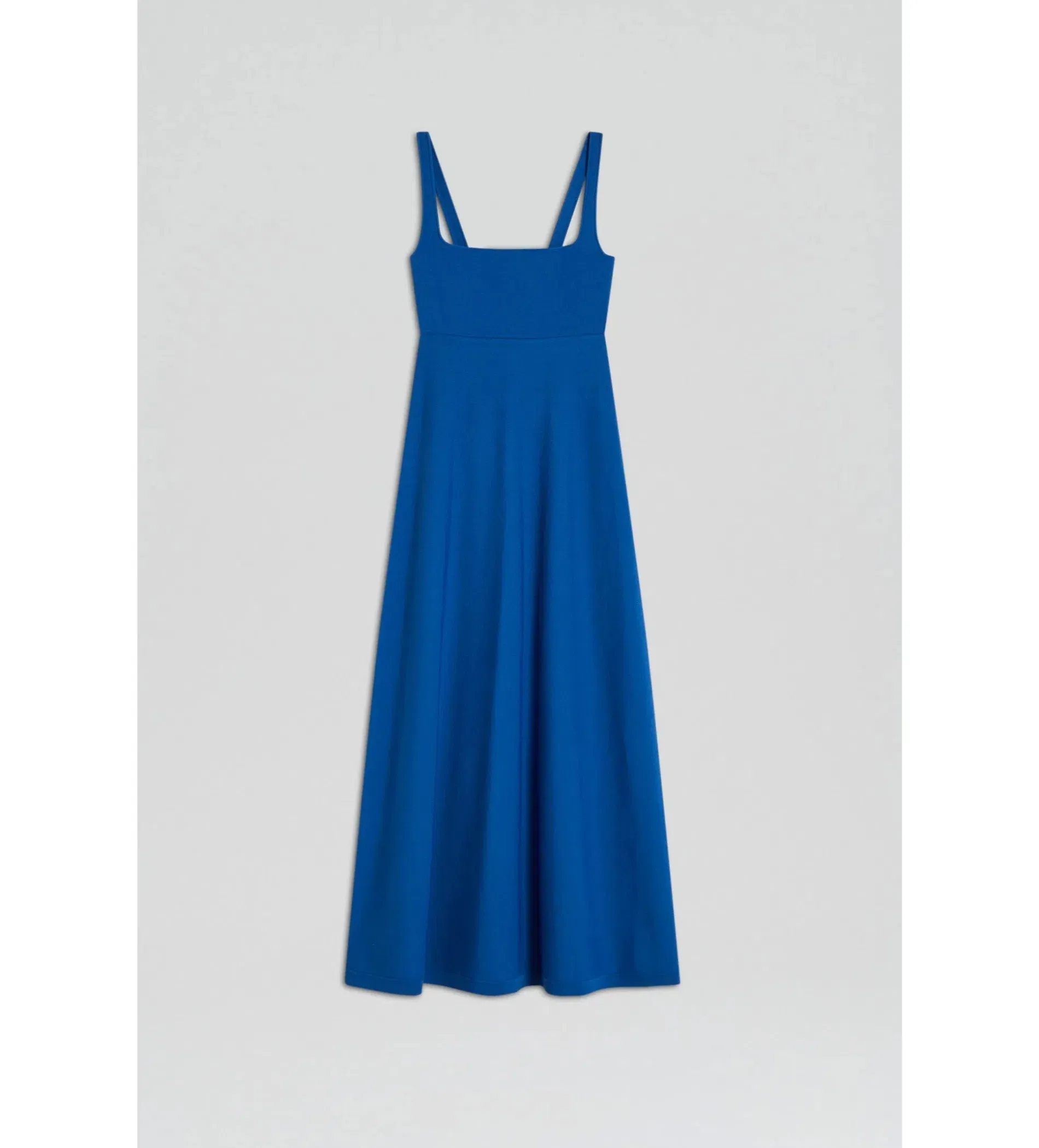 knee length dresses for ladies Blue MOONSHINE Wrap Linen Long Sleeves Mini Dress / ZIMMERMANN main image 0