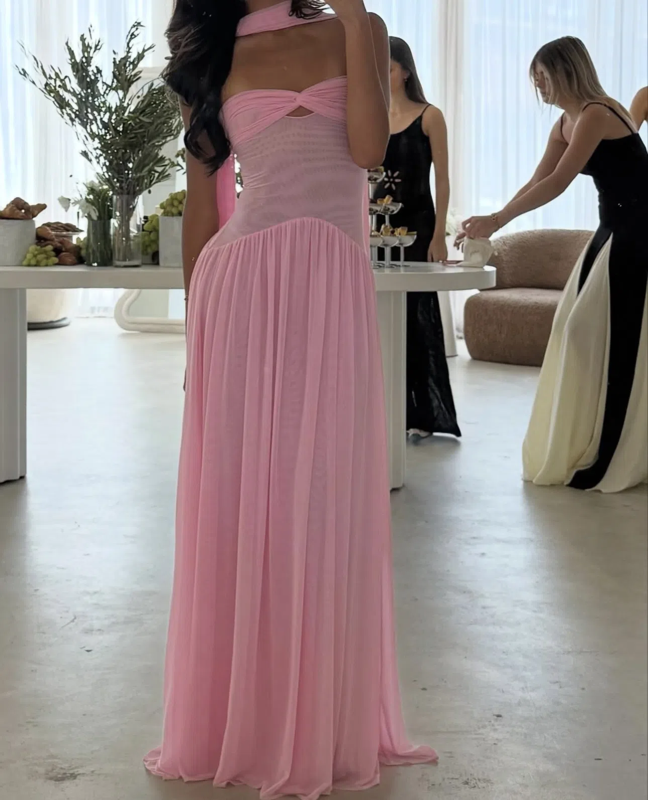 Aje Elations Knit Maxi Dress in Pastel Pink Size XS / AU 6 | The Volte
