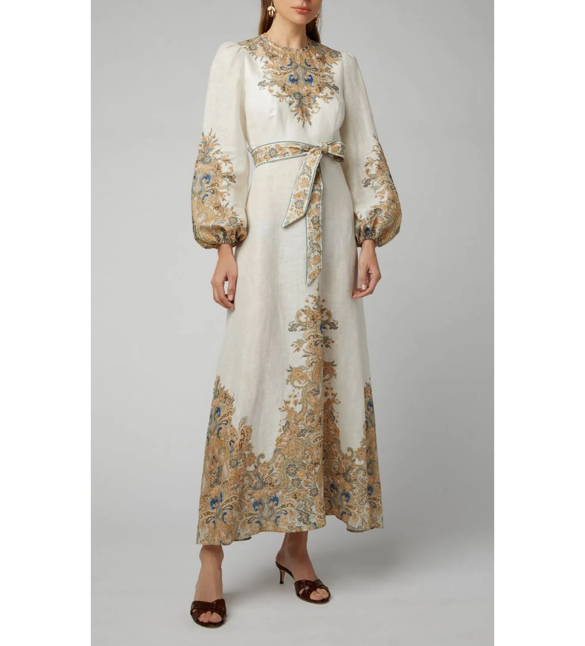 freja paisley long dress Zimmermann Freja Paisley Long Dress, New With Tags Jamaica