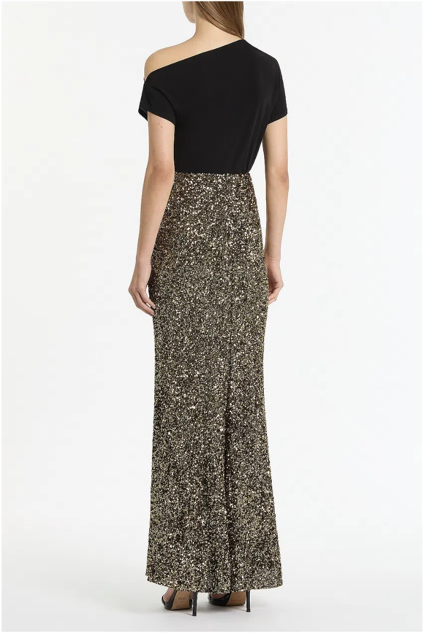 never fully dressed green sequin skirt Saint Art New York main image 1