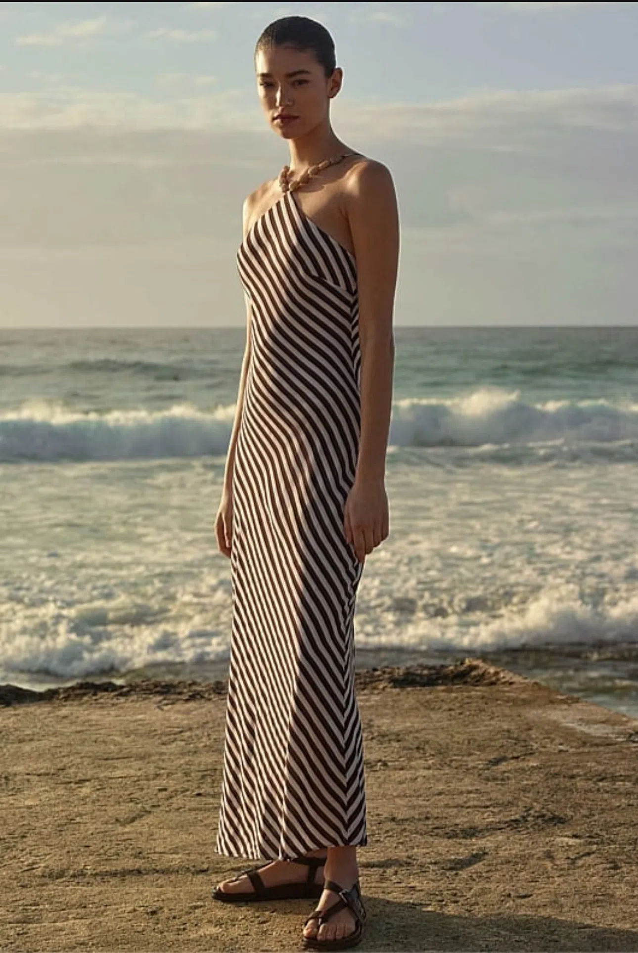 witchery brown dress Gabriella Dress – bfree boutique main image 1