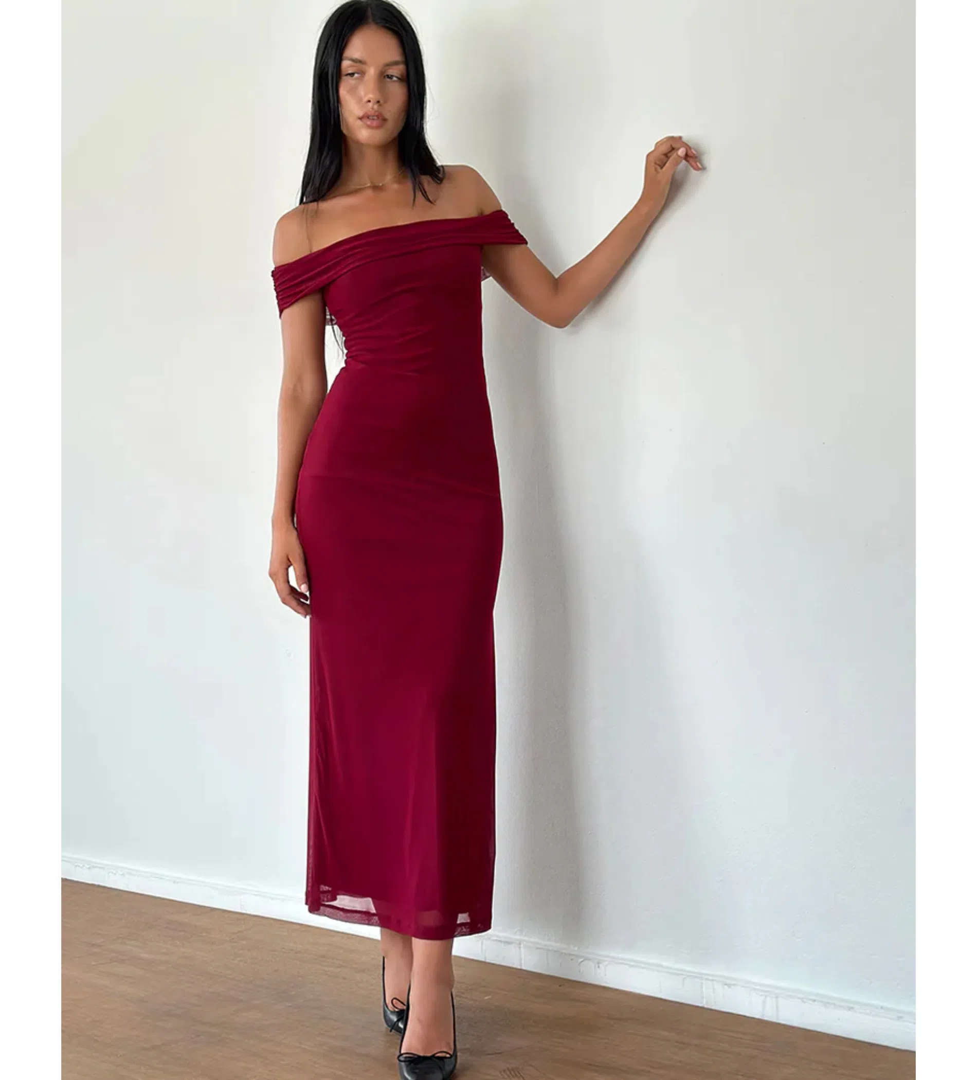 motel rocks burgundy dress Coti Dress in Burgundy with Burgundy Lace