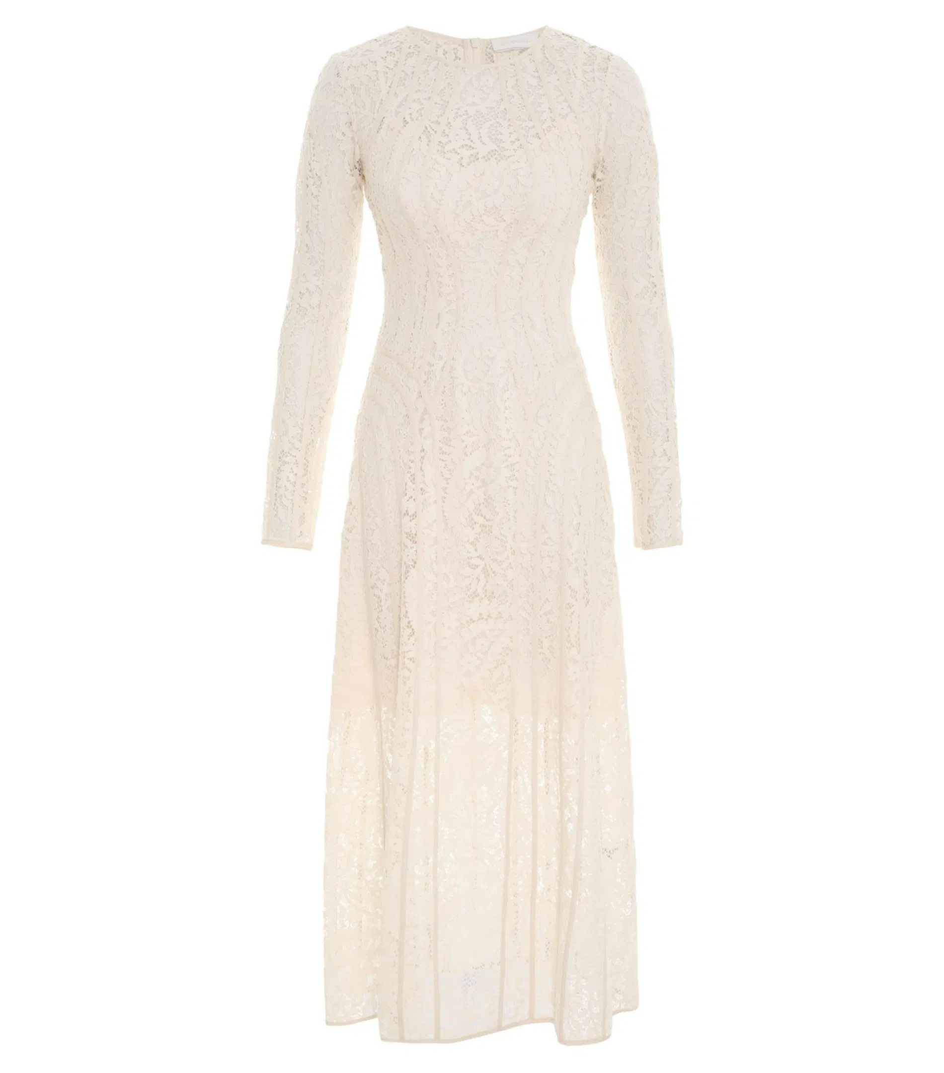 Spell Helena Crochet Lace Midi Dress Cream Size L AU 12 | The Volte