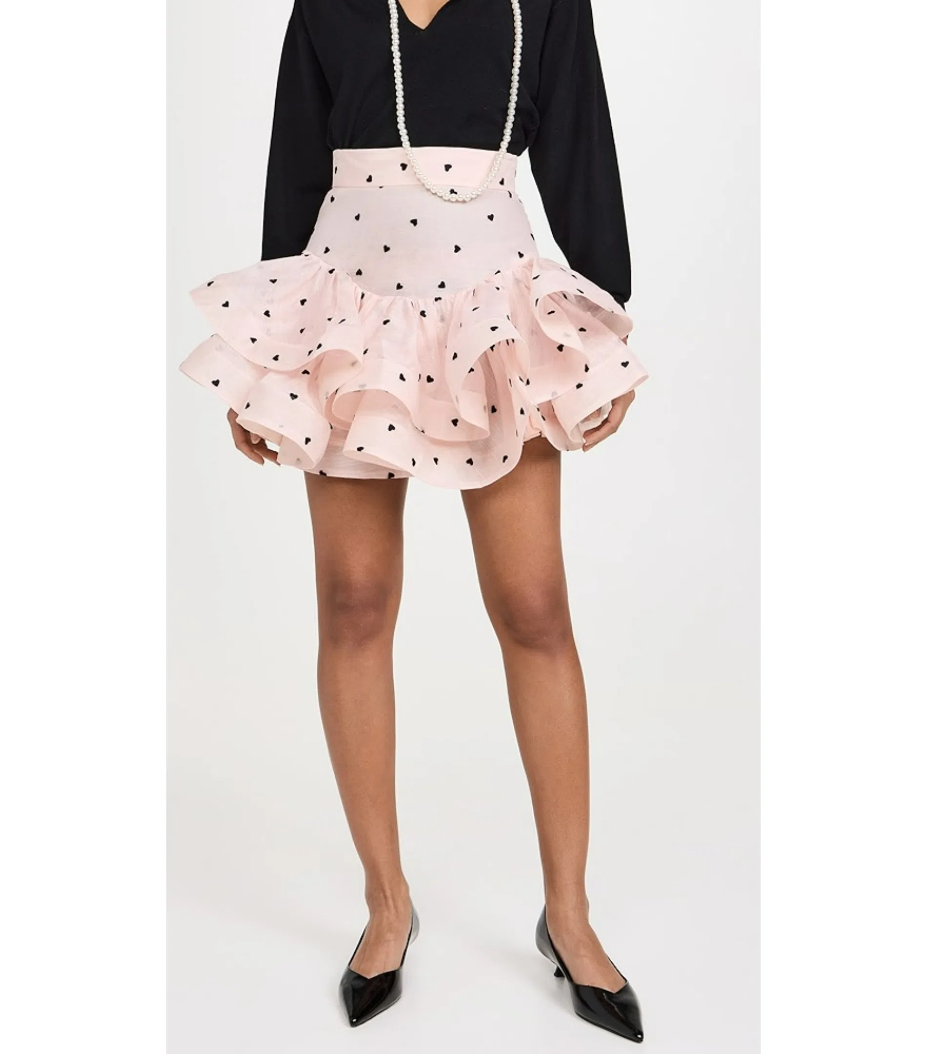 strapless open back dress Acler Barnard Dress in Gradient Pink – Coco & Lola main image 0