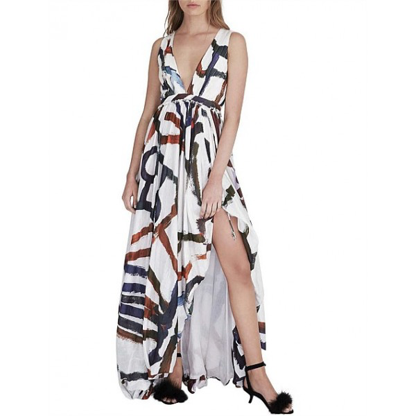 Aje Awelye Belize Maxi Dress Print Size 14 | The Volte