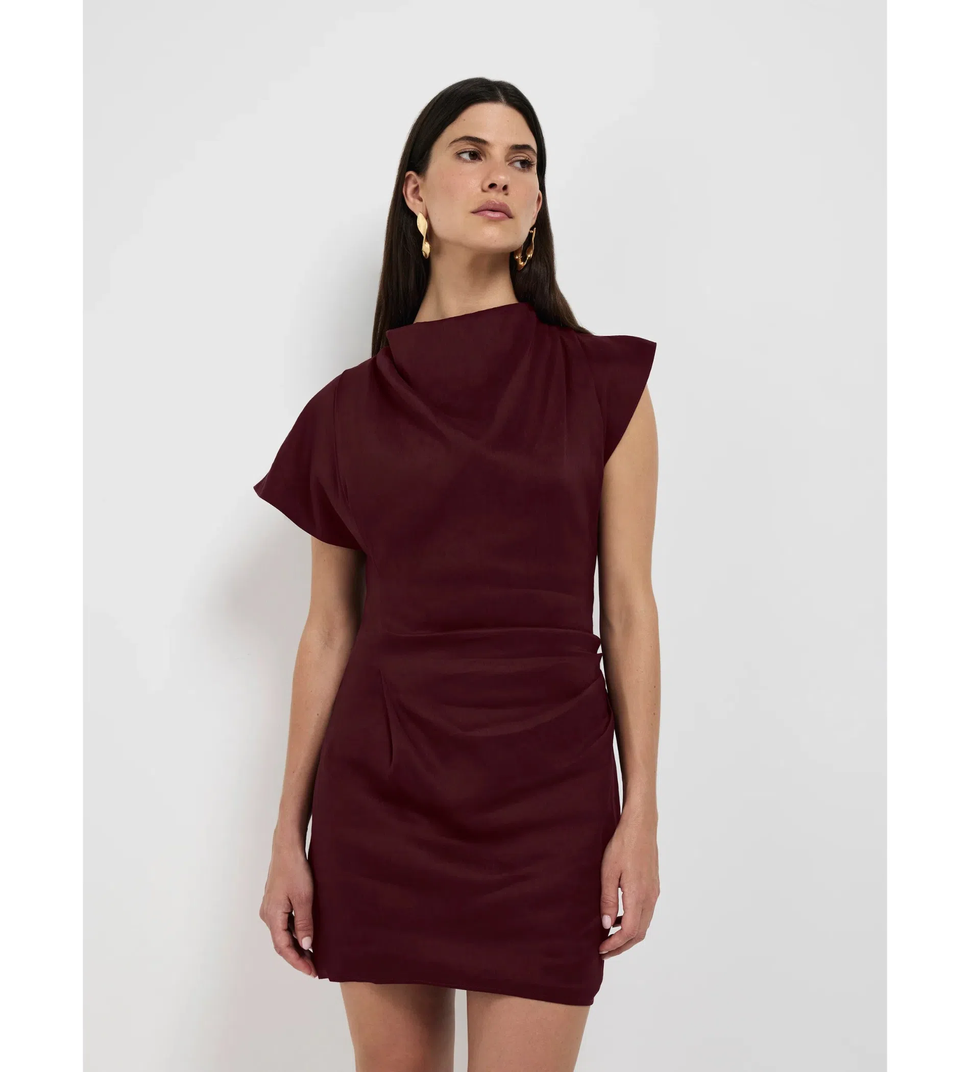 Never Fully Dressed Aria Dress size 18 burgundy & blue poppy | The Volte Never Fully Dressed Aria Dress size 18 burgundy & blue poppy | The Volte