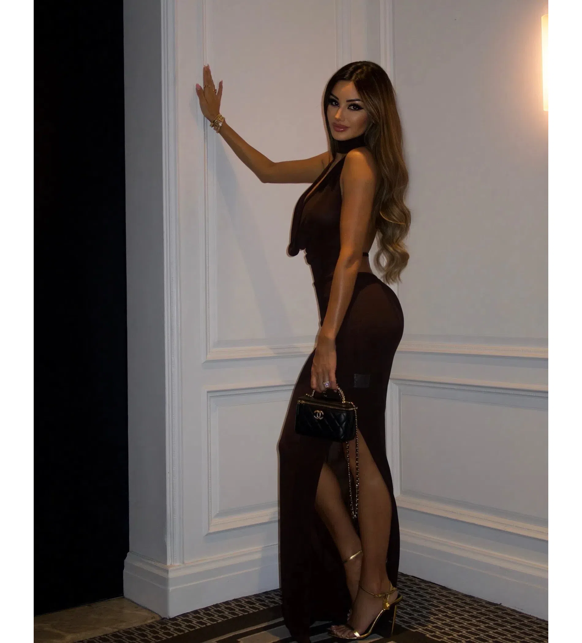 slim fit dress slacks Aya Muse Tetra Dress main image 0