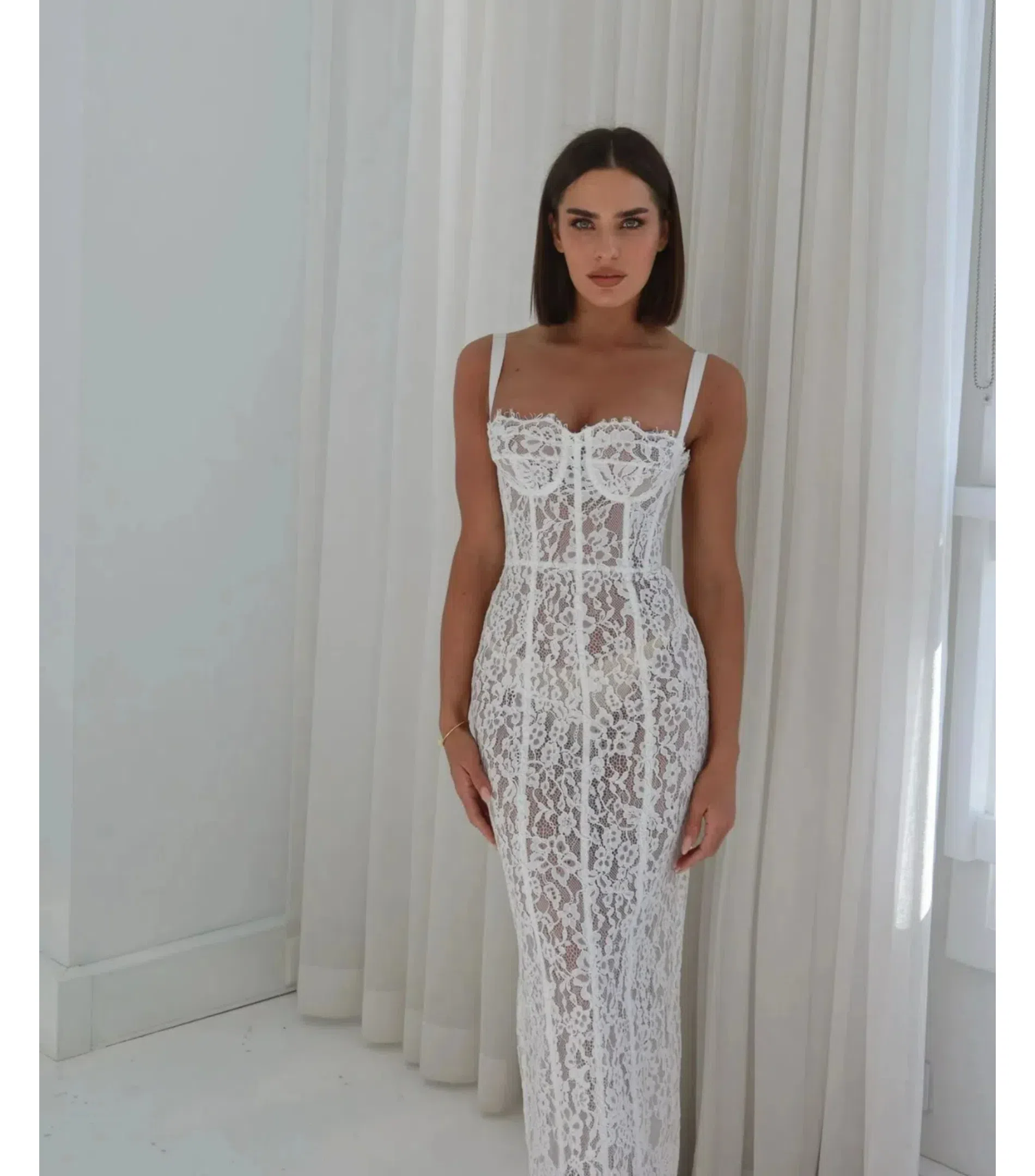 designer lace dresses Lauren Elaine Astoria main image 0