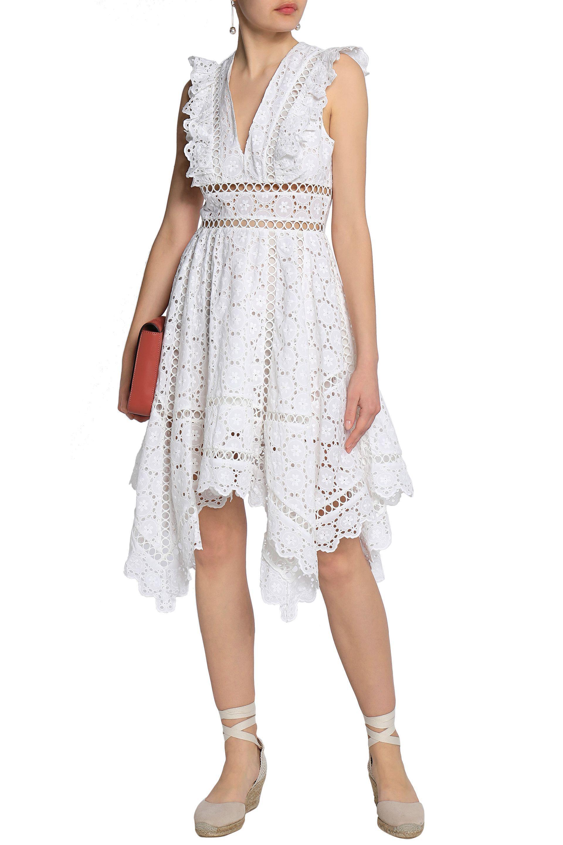 zimmermann divinity ruffle dress