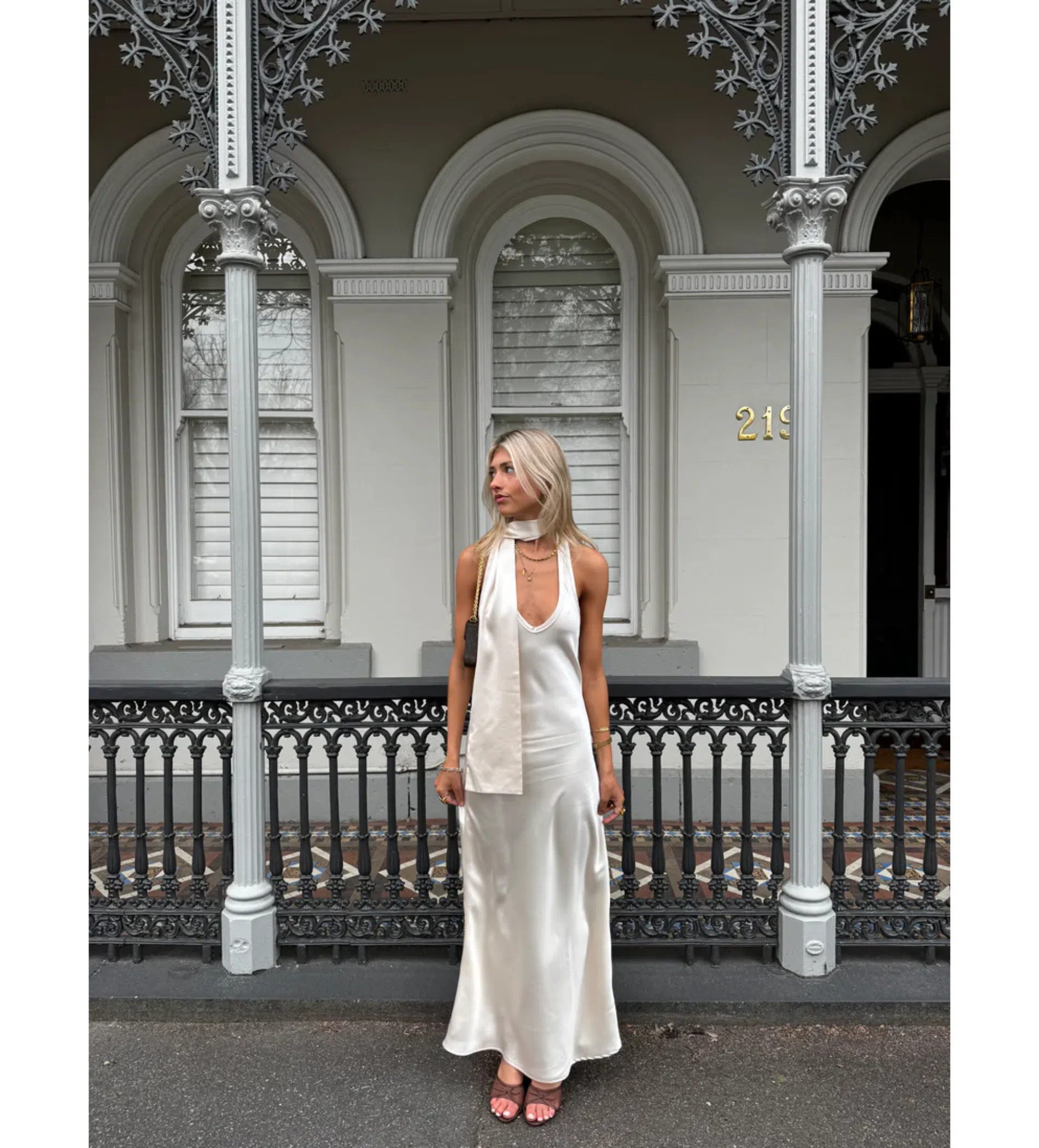 white christmas dresses Mira mesh corset dress main image 0