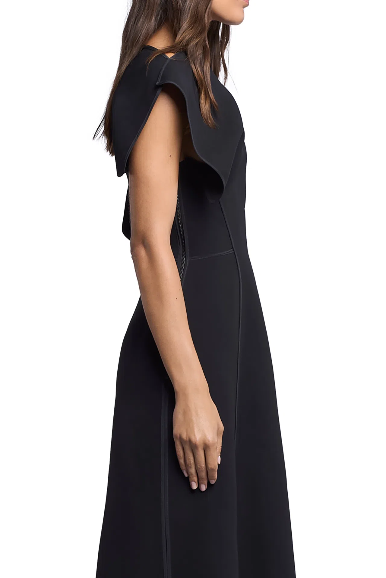 Maticevski Diadem Midi Dress in Black Size AU 14 | The Volte