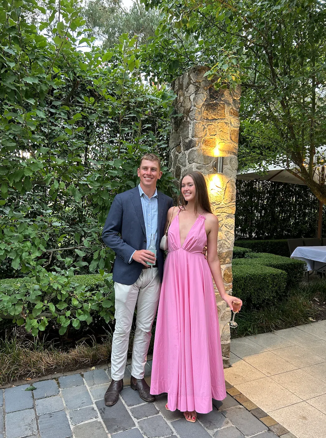 Aje Vellum Maxi Dress Cerise Pink Size 12 | The Volte