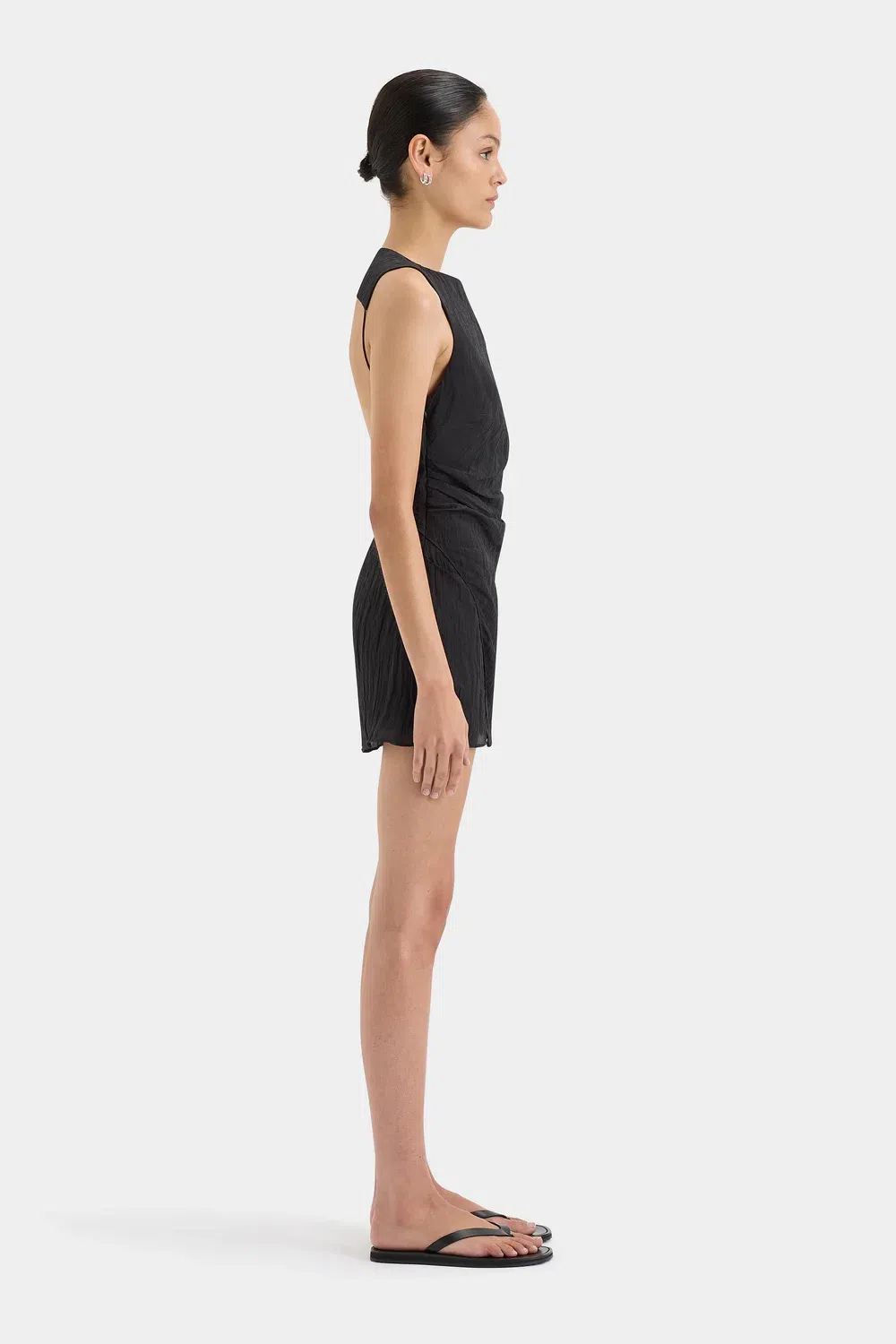knee length dresses for ladies Ligera Mini Dress | Black