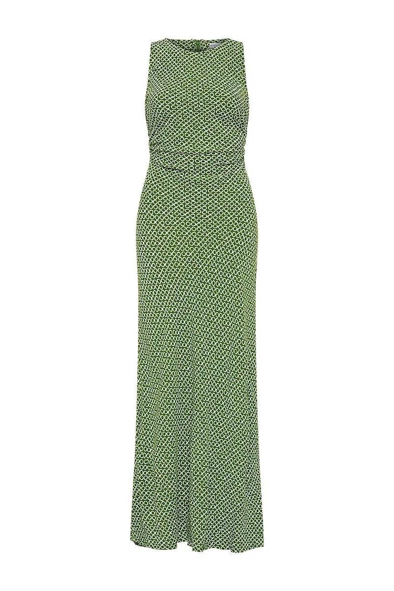 Faithfull the Brand Clementine Maxi Dress Green Size 8 | The Volte Faithfull the Brand Clementine Maxi Dress Green Size 8 | The Volte