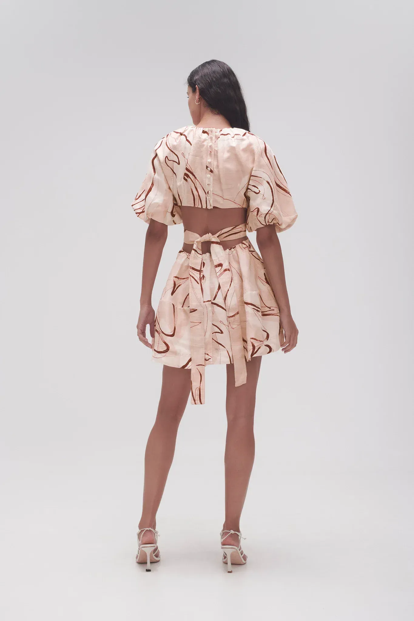 aje psychedelia cut out mini dress Aje Psychedelia Cut Out Mini size 6