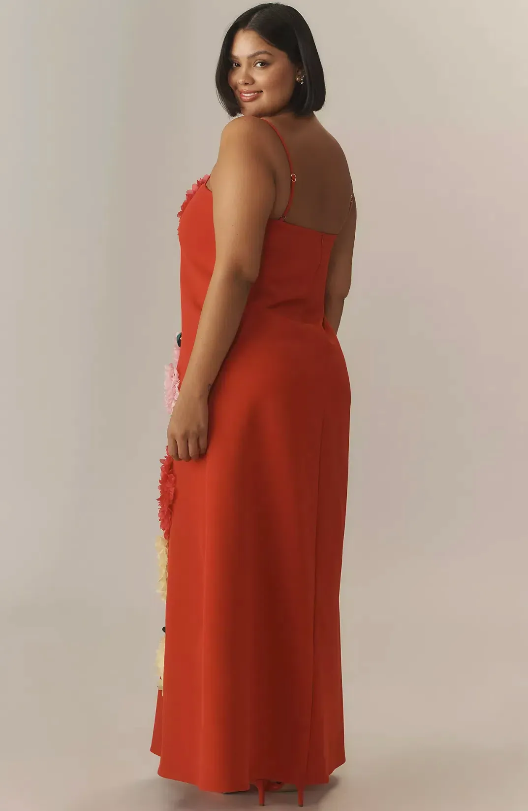buttercup embroidered maxi dress in red Elliatt Buttercup Embroidered Maxi Dress Red Size XXL / AU14 -16